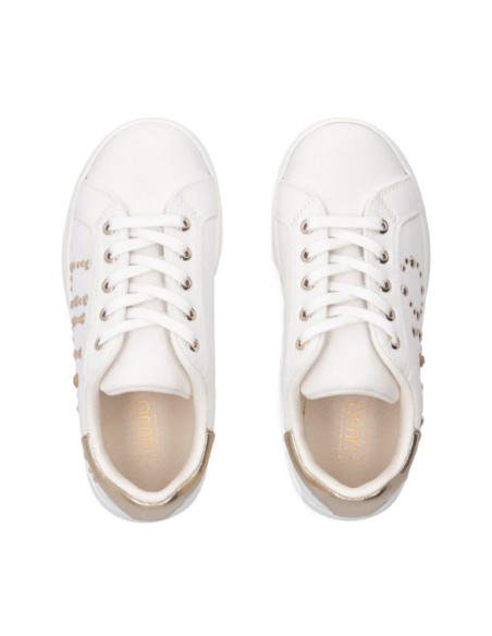 Liu Jo Ginny 01 sneaker in denim con borchie